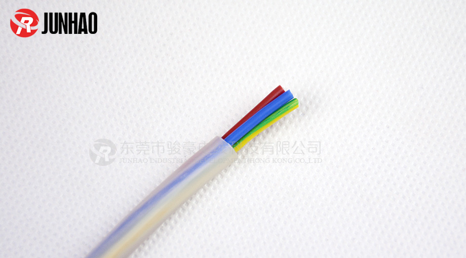 1-211022114502J7 3芯0.75平方通明耐高温硅胶线三芯硅胶电源线产品图